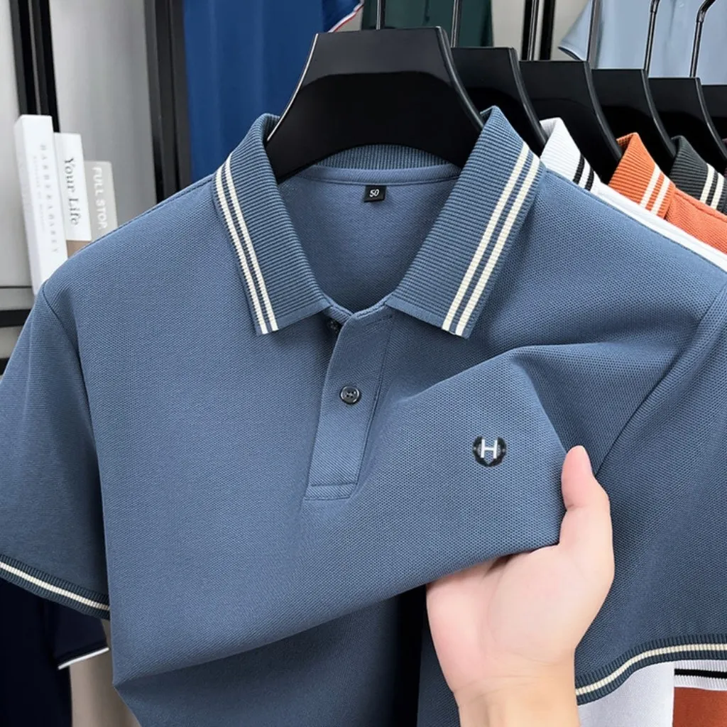 🌹 🌹 P135 26 POLO ， 100% ， Breathable ， LOGO， ⚡️ T ⚡️ ， ！Sizes：M-4XL（ 210 、 。